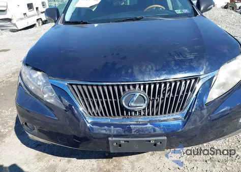 2010 Lexus Rx 350 из США, поврежденный, VIN 2T2BK1BA8AC008638